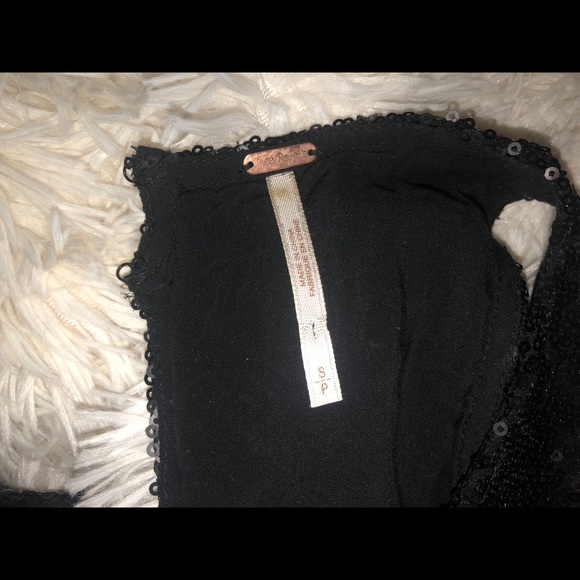 Free People Sequin Drop Waist Slip Dress - Picture 3 of 3